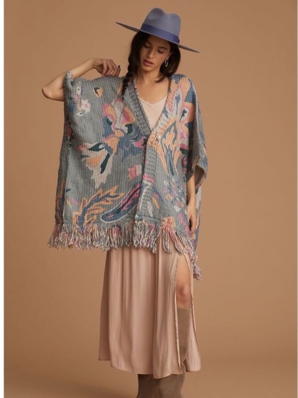 {Anthropologie} Elora Sweater Kimono
